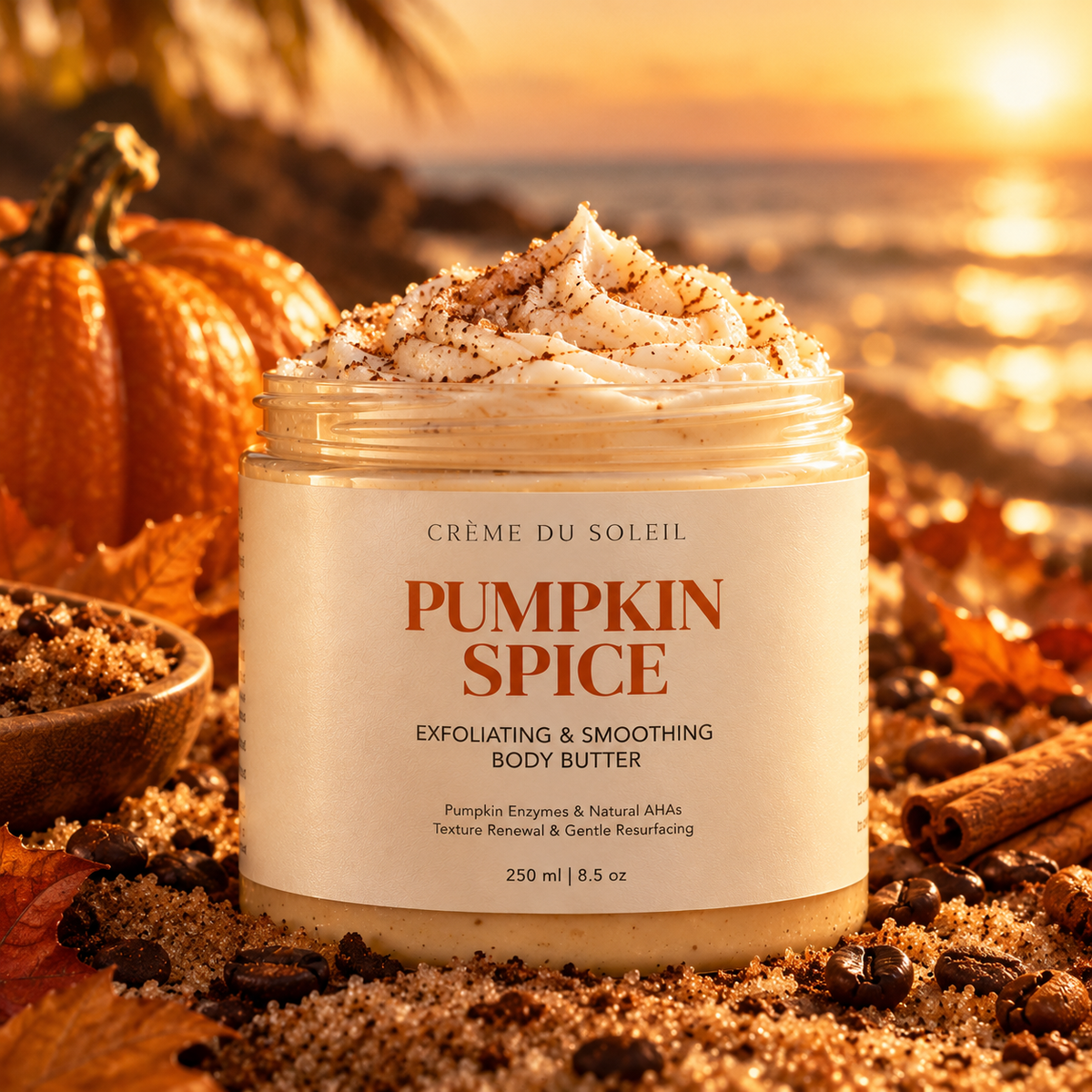 Pumpkin Spice Trio: Scrub, Body Butter & Glow Oil